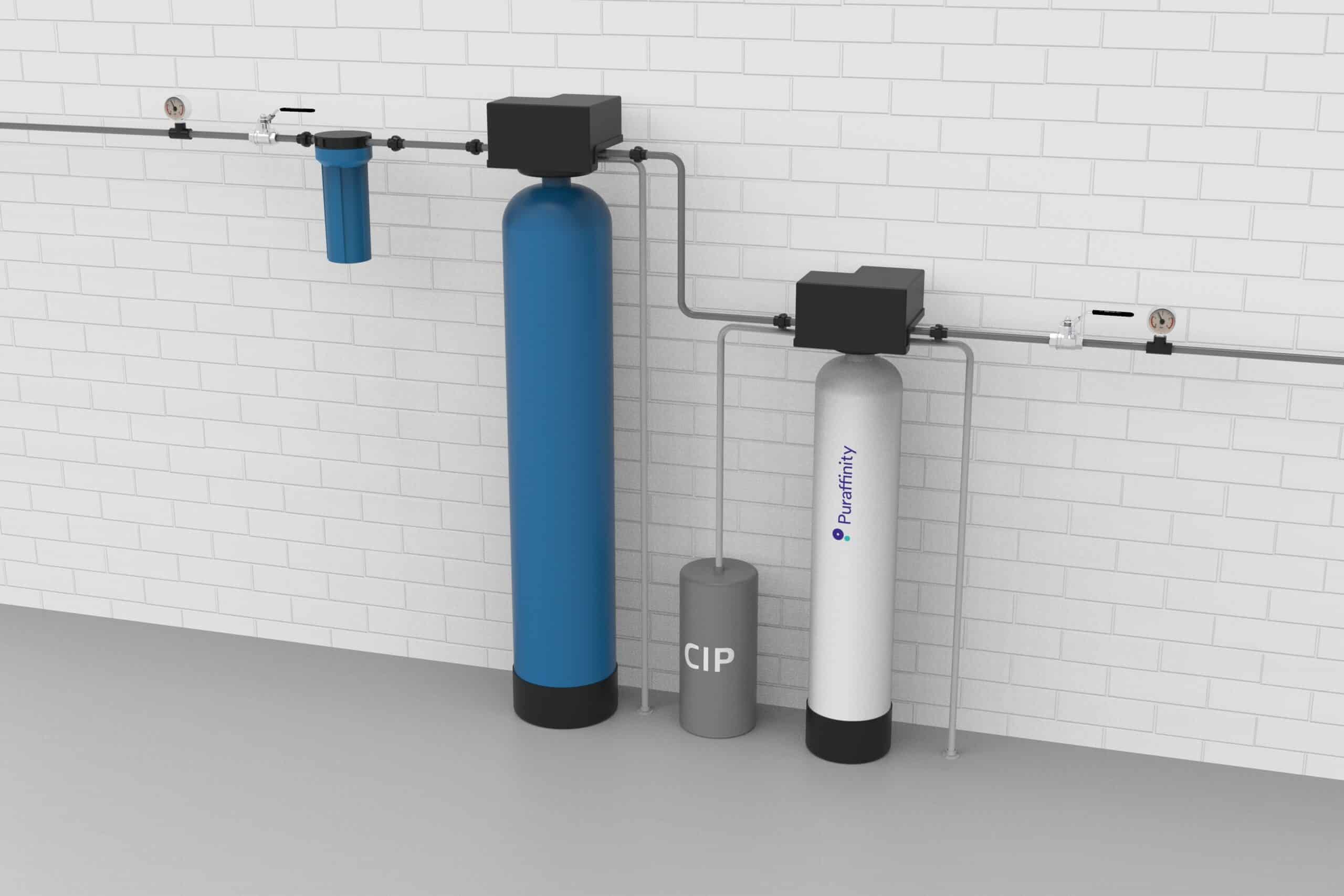 Full household Purrafinity system, able to handle PFAS treatment for 100k gallons of water.